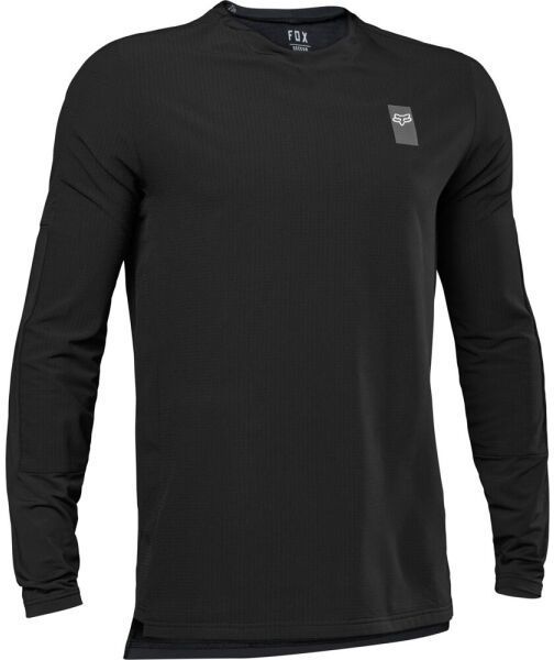 Fox DEFEND THERMAL Pánsky cyklistický dres, čierna, veľkosť