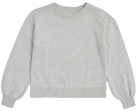 GAP V-SHINE Dievčenský sveter, sivá, veľkosť