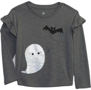 GAP BABY Detské tričko, tmavo sivá, veľkosť 5Y