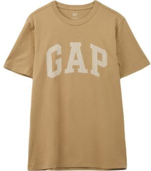 GAP V-EVERYDAY Pánske tričko, hnedá, veľkosť