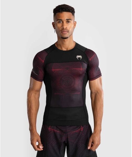 Venum G-FIT AIR RASHGUARD Pánske športové tričko, čierna, veľkosť
