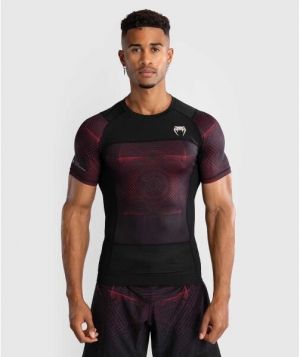Venum G-FIT AIR RASHGUARD Pánske športové tričko, čierna, veľkosť