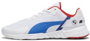 Puma BMW M MOTORSPORT TIBURION LOGO Pánska voľnočasová obuv, biela, veľkosť 44.5