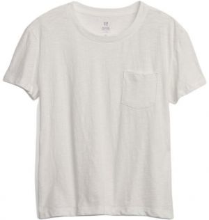 GAP SS POCKET Dievčenské tričko, biela, veľkosť
