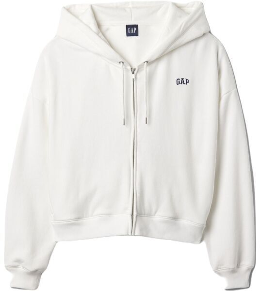 GAP ABBREVIATED Dámska mikina, biela, veľkosť