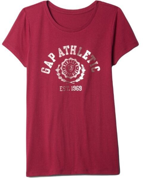 GAP FAV CREW Dámske tričko, červená, veľkosť