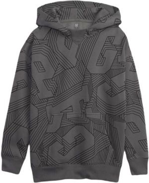 GAP ALL OVER Chlapčenská mikina, tmavě šedá, veľkosť