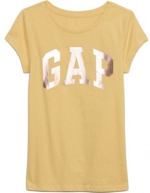 GAP LOGO Dievčenské tričko, žltá, veľkosť