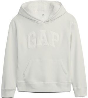 GAP SHERPA ARCH Chlapčenská mikina, biela, veľkosť