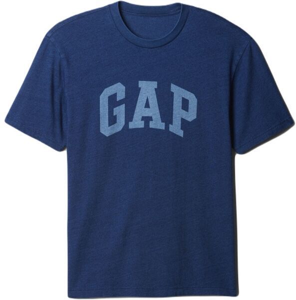 GAP LOGO FOURTH OF JULY Pánske tričko, tmavo modrá, veľkosť
