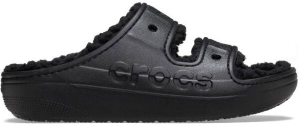 Crocs BAYA COZZZY SANDAL Dámske zateplené šľapky, čierna, veľkosť 41/42