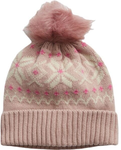 GAP FAIRISLE Dievčenská čiapka, ružová, veľkosť