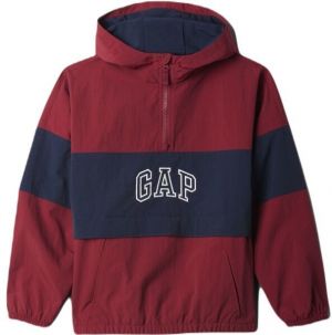 GAP NYLON ANORAK Chlapčenská bunda, vínová, veľkosť