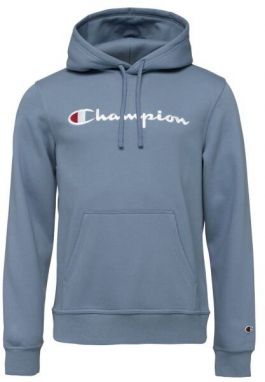 Champion SCRIPT SHOP Pánska mikina, svetlomodrá, veľkosť