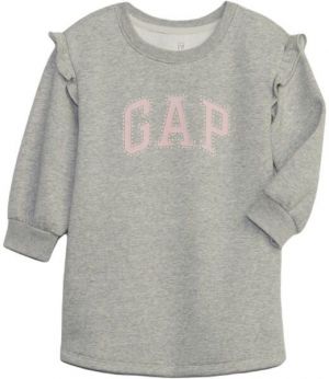 GAP BABY Dievčenské šaty, sivá, veľkosť