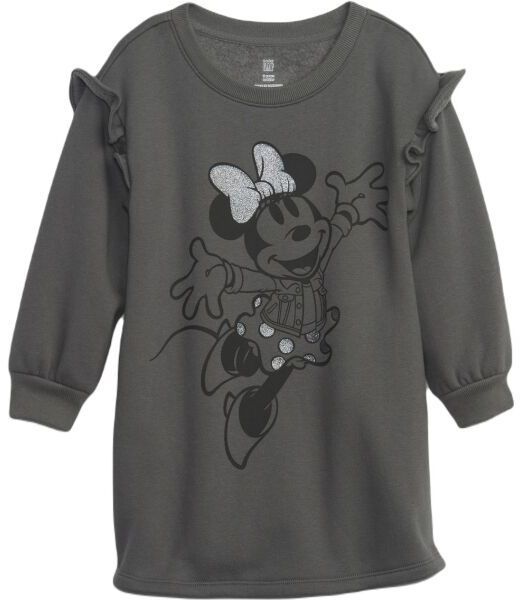 GAP BABY Dievčenské šaty, tmavo sivá, veľkosť