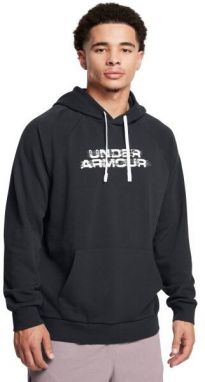Under Armour RIVAL FLC TXTR CG Pánska mikina, čierna, veľkosť S
