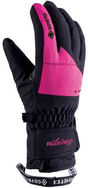 Viking SHERPA GTX Dámske lyžiarske rukavice, čierna, veľkosť