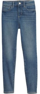 GAP V-HR JEGGING Dievčenské džínsy, modrá, veľkosť 8Y