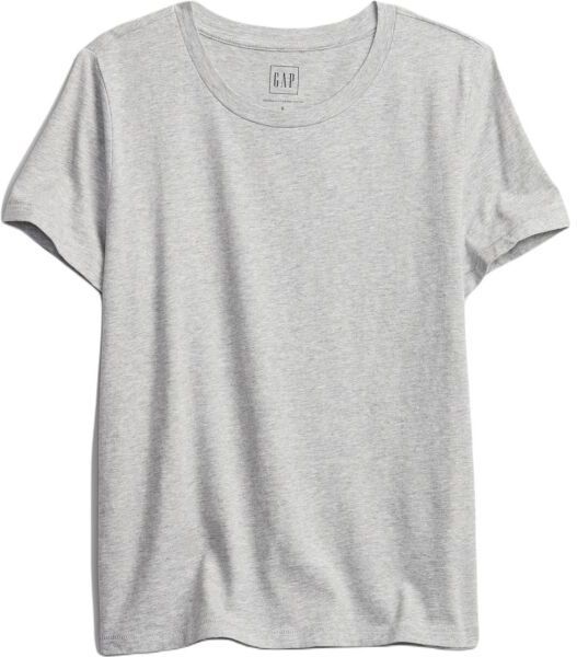 GAP ORGANIC Dámske tričko, sivá, veľkosť