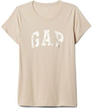 GAP CLASSIC Dámske tričko, béžová, veľkosť