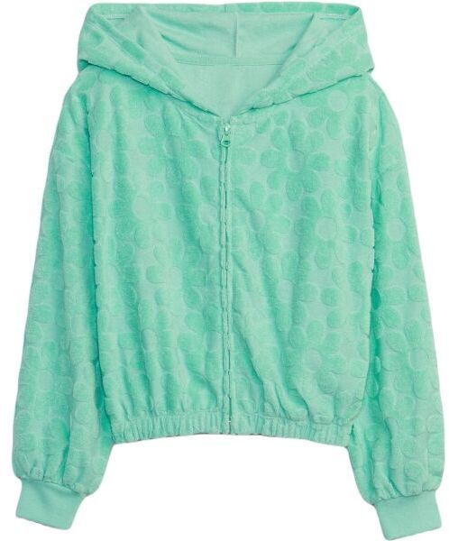 GAP V-DAISY Dievčenská mikina, svetlo zelená, veľkosť