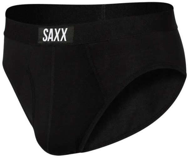 SAXX ULTRA SSOFT Pánske slipy, čierna, veľkosť
