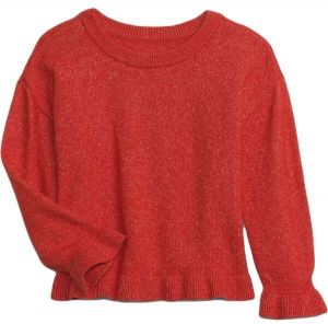 GAP BABY Detský sveter, červená, veľkosť