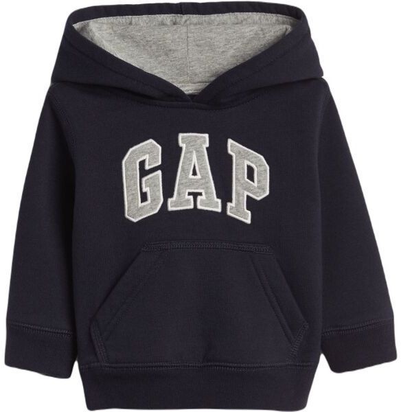 GAP PULLOVER LOGO Chlapčenská mikina, tmavo modrá, veľkosť