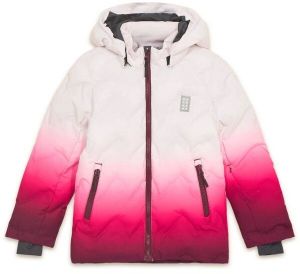 LEGO® kidswear LWJESTED 709 Dievčenská lyžiarska bunda, ružová, veľkosť