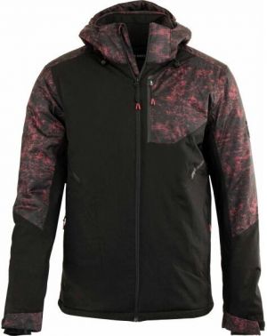 ALPINE PRO LEND Pánska lyžiarska bunda, čierna, veľkosť