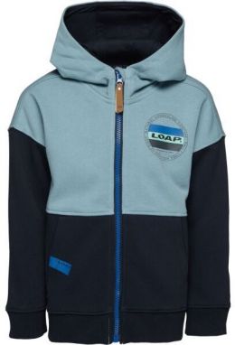 LOAP DIZAR Chlapčenská mikina, svetlomodrá, veľkosť 112-116