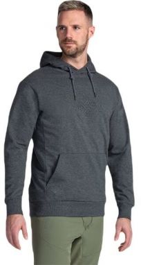KILPI LAGOA Pánska mikina, tmavo sivá, veľkosť XXXL