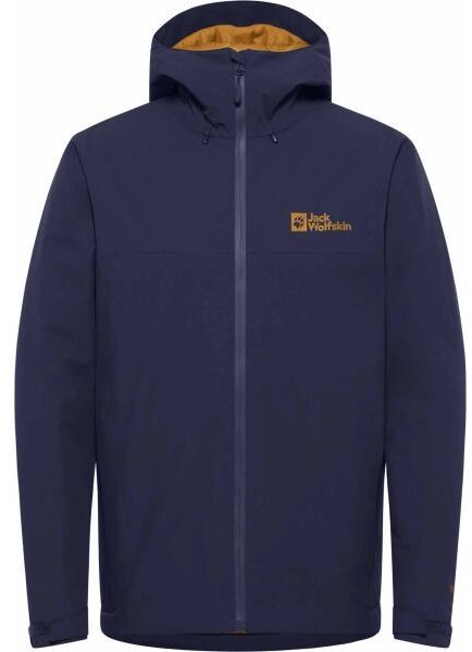Jack Wolfskin WISPER INS JKT M Pánska zateplená bunda, tmavo modrá, veľkosť