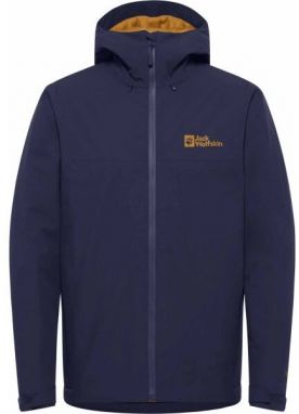 Jack Wolfskin WISPER INS JKT M Pánska zateplená bunda, tmavo modrá, veľkosť