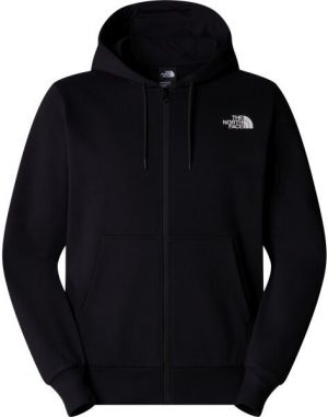 The North Face SIMPLE DOME FULL ZIP HOODIE M Pánska mikina, čierna, veľkosť