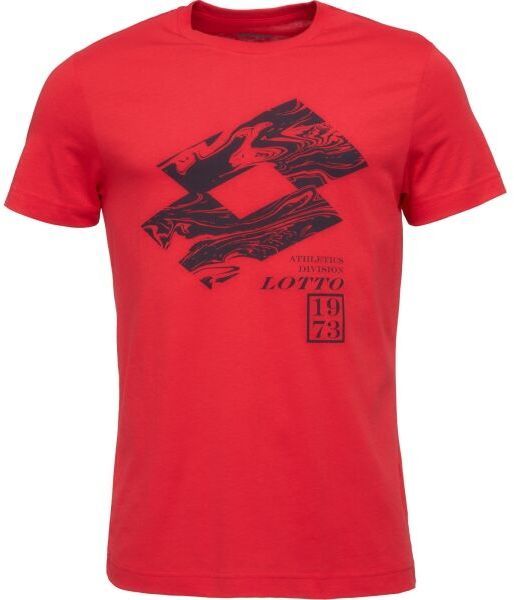 Lotto TEE LOSANGA V Pánske tričko, červená, veľkosť XXL