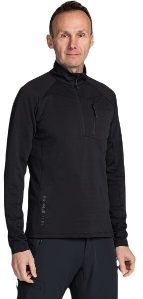 KILPI MONTALE-M Pánska mikina, čierna, veľkosť