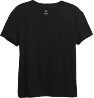 GAP SS POCKET Dievčenské tričko, čierna, veľkosť