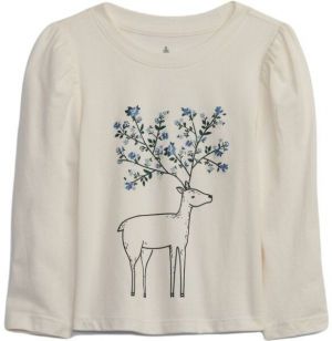 GAP BABY Detské tričko, biela, veľkosť 5Y