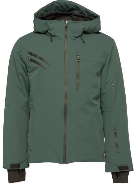 DIELSPORT AXEL Lyžiarska bunda, tmavo zelená, veľkosť