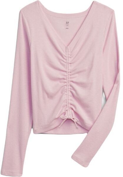 GAP RUCHED Dievčenské tričko, ružová, veľkosť