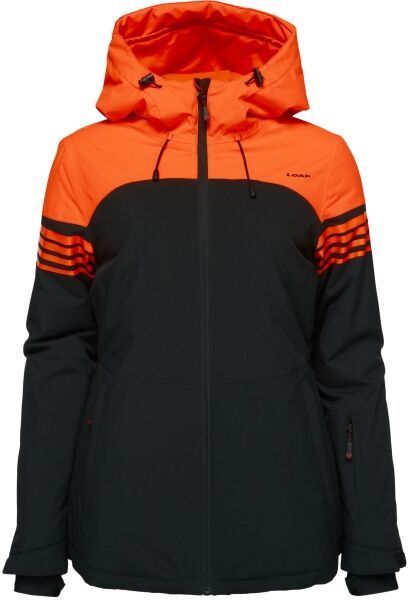 LOAP LAWELA Dámska lyžiarska bunda, čierna, veľkosť