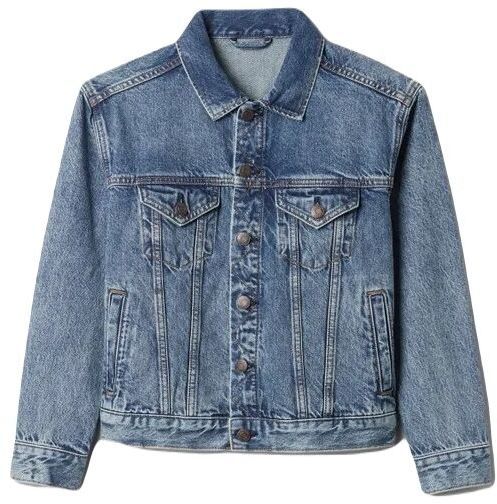 GAP DENIM ICON Chlapčenská bunda, modrá, veľkosť