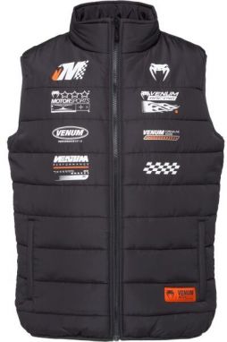 Venum MOTORSPORT DOWN JACKET Pánska vesta, čierna, veľkosť