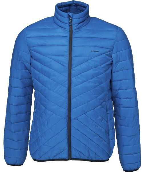 LOAP IRVEN Pánska prešívaná bunda, modrá, veľkosť