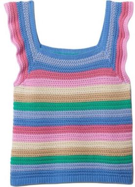 GAP FLUTTER Dievčenské tielko, mix, veľkosť