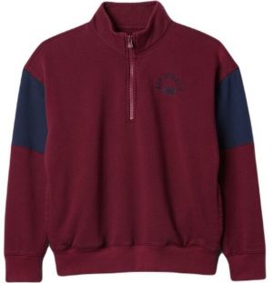 GAP HALF ZIP Chlapčenský sveter, vínová, veľkosť