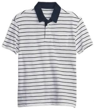 GAP JERSEY POLO Chlapčenské tričko, biela, veľkosť