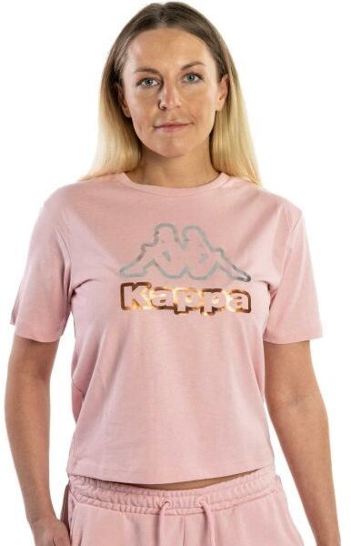 Kappa LOGO FALELLA Dámske tričko, ružová, veľkosť